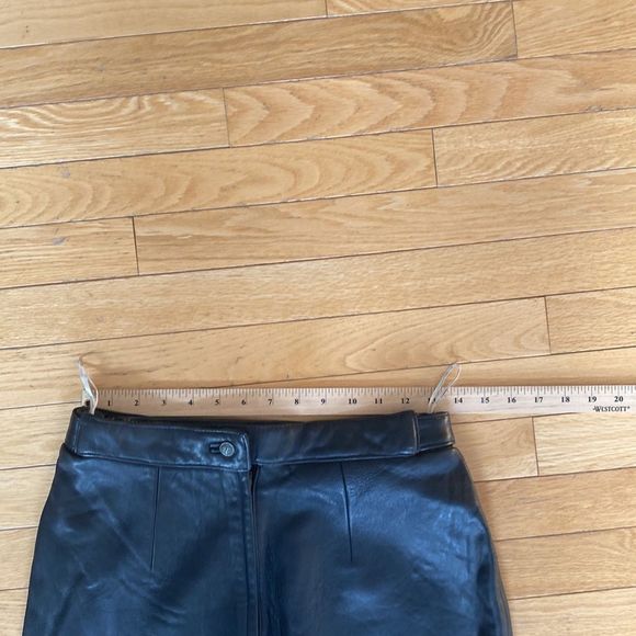 London fog leather skirt size 10 - Picture 4 of 5